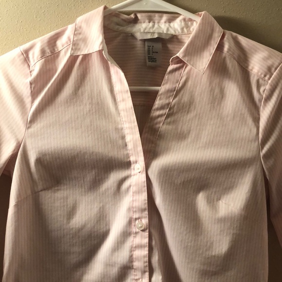 Slim-Fit Striped Formal Shirt - Picture 2 of 2